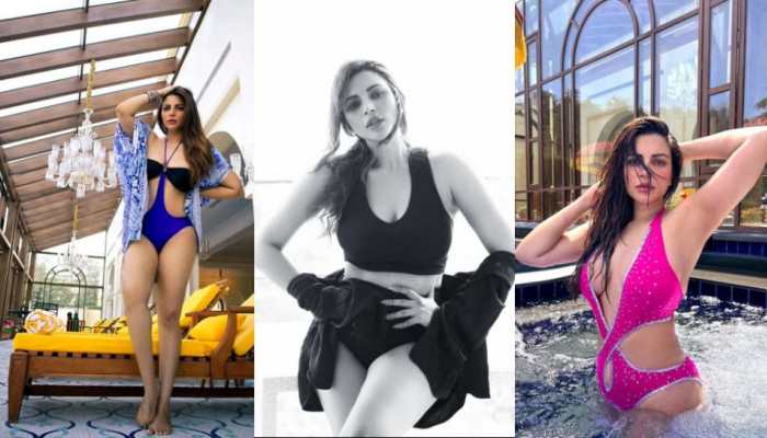Shama Sikander raises hotness in vibrant beachwear - In Pics!
