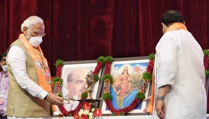 BJP’s National Executive meet begins in Hyderabad, PM Narendra Modi marks presence