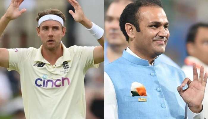 Sehwag shares hilarious meme as Broad gets hammered for 35 runs in one over...