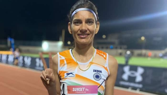 India&#039;s Parul Chaudhary breaks 6-year old national record in women&#039;s 3000m event in LA