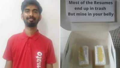 On 'mission' to get job, man dresses as Zomato delivery boy, delivers resume in pastry box to start-ups