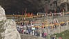 Amarnath Yatra 2022: Amarnath Yatra temporarily suspended due to bad weather, 3,000 pilgrims held up in camp