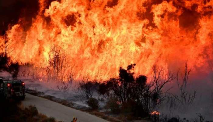 Northern California firefighters battle fresh wild fire: 959 acres burnt, residents on alert