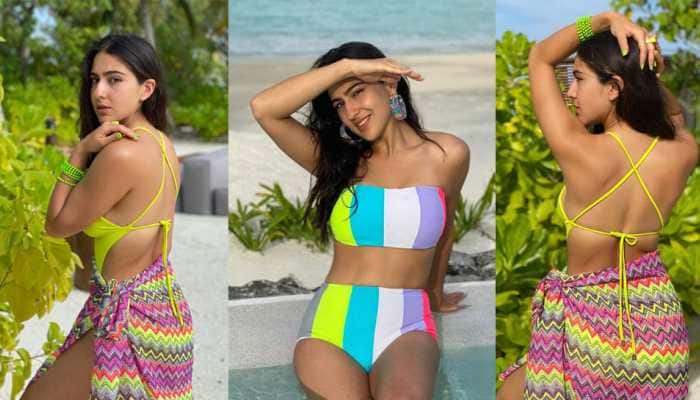 On International Bikini Day 2022, scroll through Sara Ali Khan&#039;s most exotic looks in beachwear!