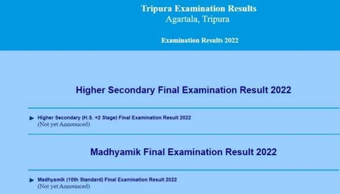 TBSE 10th, 12th Result 2022: Tripura Board class 10th, 12th results DECLARED at tbse.tripura.gov.in; here’s how to check if website is crashed