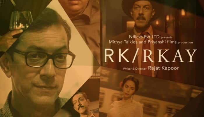 Rajat Kapoor&#039;s RK/RKAY poster out, it keeps up with films quirky storyline