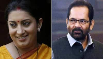 After Mukhtar Abbas Naqvi resigns, Smriti Irani assigned charge of Ministry of Minority Affairs