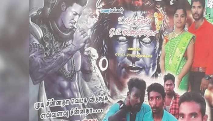 Kaali row: Now, banner put up in TN showing Lord Shiva ‘lighting cigarette’