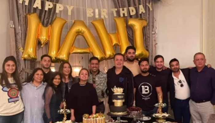 Happy Birthday MS Dhoni: Wife Sakshi posts video of Thala’s grand celebration
