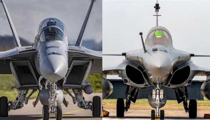 Dassault Rafale vs Boeing F/A-18 Super Hornet - Which is the most advanced fighter jet for Indian Navy? Dassault Rafale vs Boeing F/A-18 Super Hornet - Which is the most advanced fighter jet for Indian Navy?