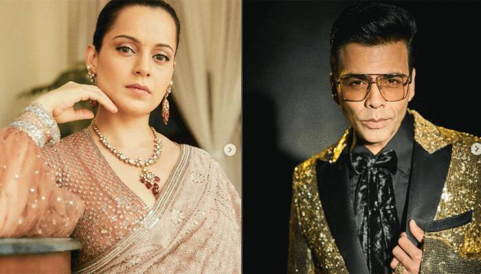Kangana Ranaut's potshot at Karan Johar ahead of 'Koffee With Karan 7', says 'ghar mein ghusss ke mara tha'