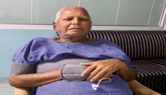 &#039;Lalu Prasad Yadav is improving, don&#039;t pay attention to RUMOURS&#039;; First PIC of RJD supremo released from hospital
