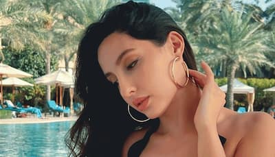 Nora Fatehi massively trolled for denim bodysuit, low-waist pants, gets compared to Urfi Javed
