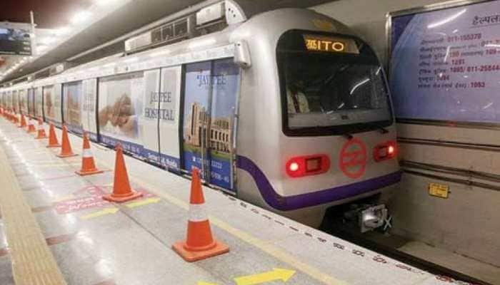 Delhi Metro: Passenger on track delays train services on Violet Line, normalizes later