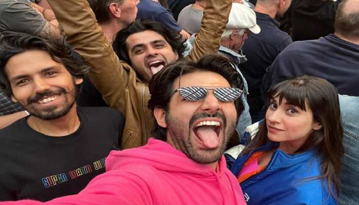 Kartik Aaryan attends The Rolling Stones concert, shares glimpse of his &#039;mad rock n roll night&#039;