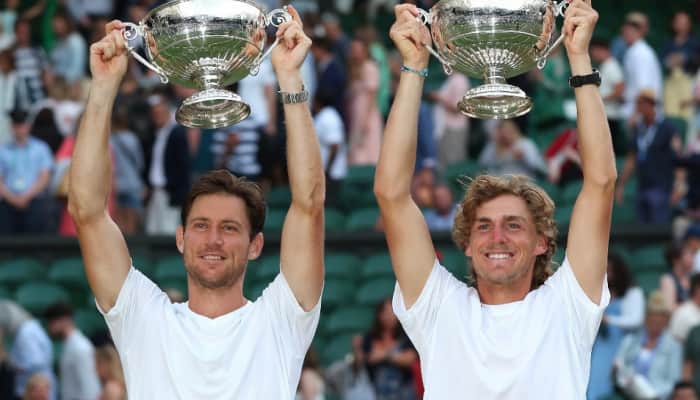 Wimbledon 2022: Australia&#039;s Matthew Ebden and Max Purcell clinch men&#039;s doubles crown