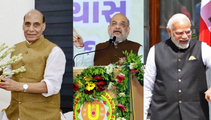 From PM Modi to Amit Shah- Indian leaders wish Rajnath Singh on birthday