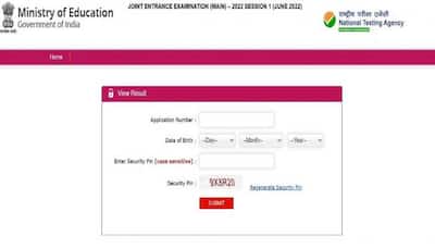 JEE Main Result 2022 DECLARED at jeemain.nta.nic.in, get direct LINK to check Session 1 scorecard here