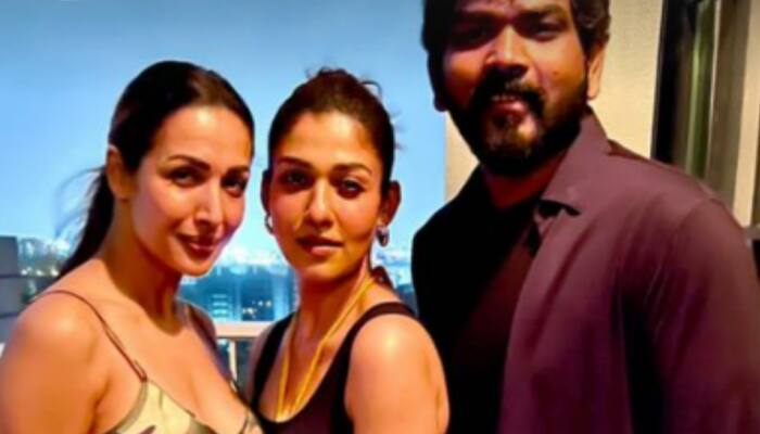 Malaika Arora meets newlyweds Nayanthara, Vignesh Shivan, shares adorable photo