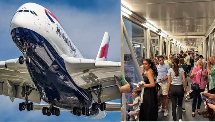 &#039;Hotter than hell...&#039; says teary eyed British Airways passengers stuck on parked plane, sent to aerobridge for cooling down