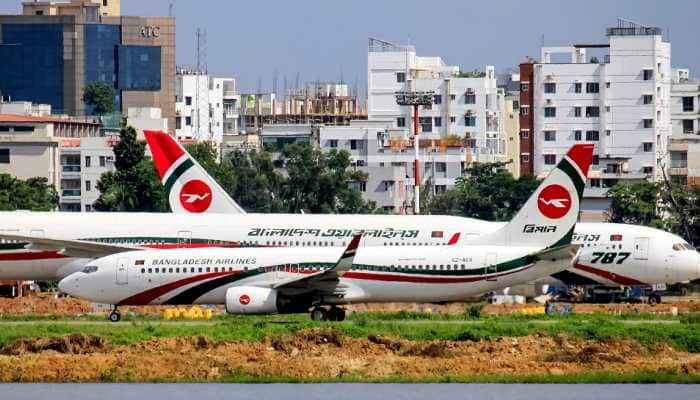 Biman Bangladesh Airlines&#039; Boeing 787 collides with Boeing 737 at Dhaka airport