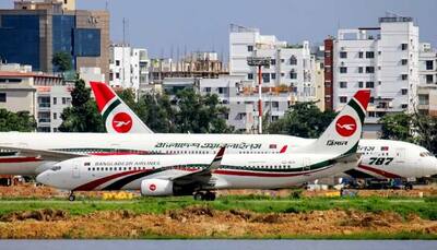 Biman Bangladesh Airlines' Boeing 787 collides with Boeing 737 at Dhaka airport