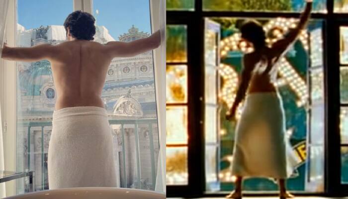 Ayushmann Khurrana shares PIC in towel, netizens compare him with Ranbir&#039;s &#039;Saawariya&#039; scene