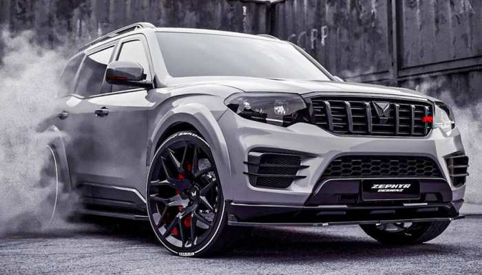 THIS 2022 Mahindra Scorpio-N modified with wide body kit is ...