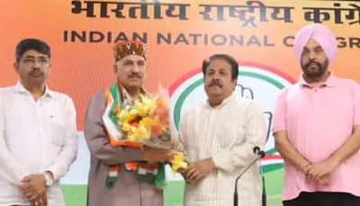 Setback to BJP, its former Himachal unit chief Khimi Ram joins Congress