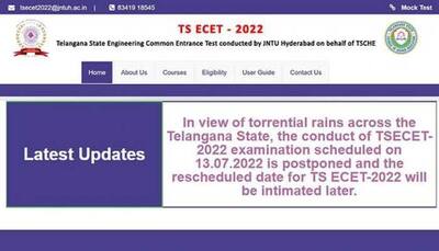TS ECET 2022: Telangana ECET exams POSTPONED due to THIS reason- New Date soon at ecet.tsche.ac.in