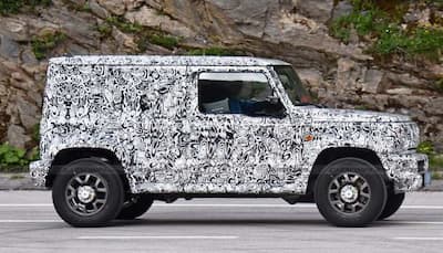 Maruti Suzuki Jimny 5-door finally caught on cam - Here's everything about upcoming Thar rival