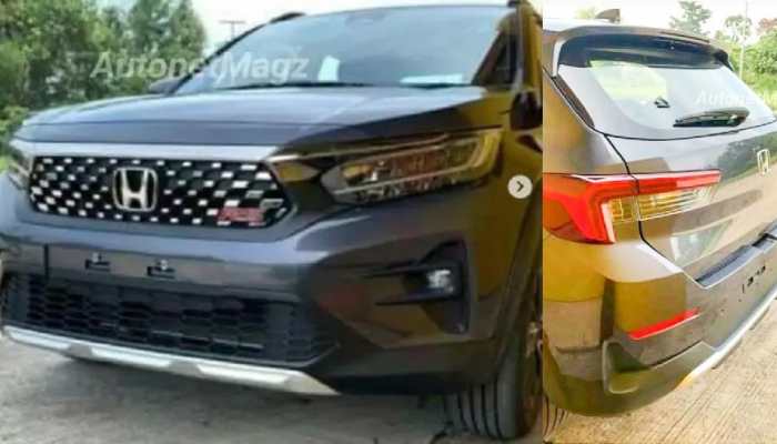 India-bound Honda compact-SUV snapped ahead of unveil, will rival Tata Nexon and likes