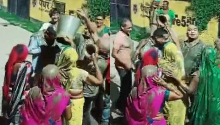 WATCH: Women in UP&#039;s Maharajganj district throw mud at BJP MLA, here&#039;s what happened