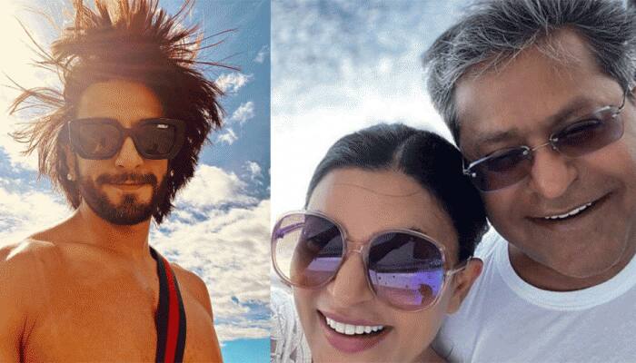 Ranveer Singh reacts as Lalit Modi announces he and Sushmita Sen are a couple
