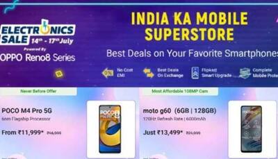 Flipkart Electronics Sale is here! Check offers and discounts on smartphones under Rs 15,000