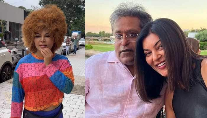 Rakhi Sawant reacts to Lalit Modi dating Sushmita Sen, says &#039;Wah Lalit ji kya Haath maara...&#039;