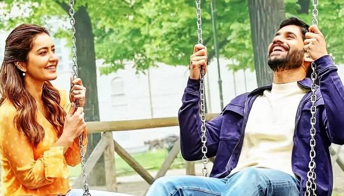 Here is why Raashii Khanna is the official prompter of co star Chay Akkineni, check out fun BTS video!