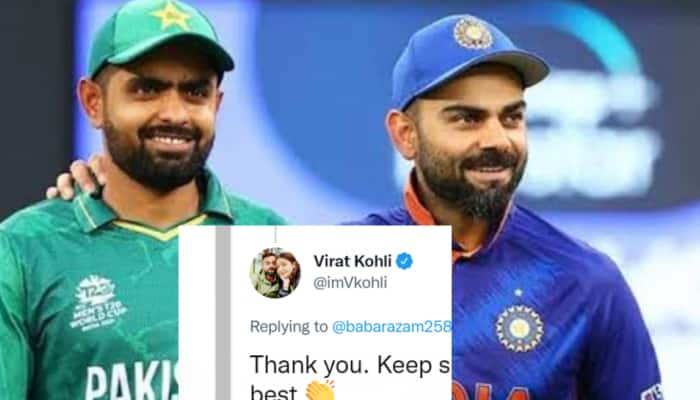 Virat Kohli replies to Babar Azam&#039;s &#039;Stay Strong&#039; tweet for him, says THIS