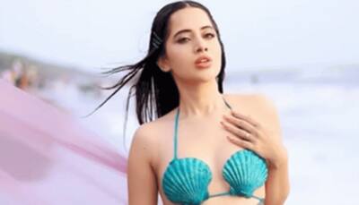Urfi Javed shows her HOT moves in handmade yarn bikini, check out her latest video