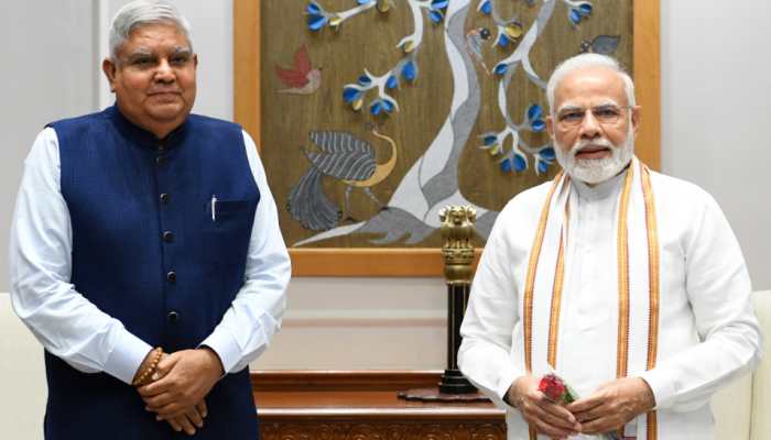 PM Narendra Modi is 'glad' that Jagdeep Dhankhar is NDA's vice-presidential candidate, says 'Kisan Putra' is known for his humility