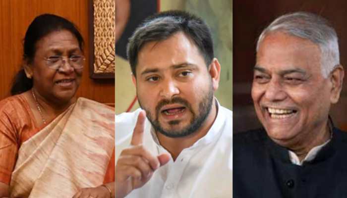 Presidential polls 2022: Tejashwi Yadav backs Yashwant Sinha, takes a jibe at Draupadi Murmu, says &#039;don&#039;t want a statue at Rashtrapati Bhavan&#039;