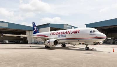 Pradhaan Air’s first converted A320 cargo plane “Pehalwan” arrives at Delhi Airport: WATCH video