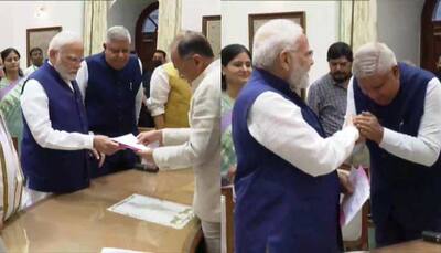 Vice Presidential Elections 2022: NDA candidate Jagdeep Dhankhar files his nomination in presence of PM Narendra Modi
