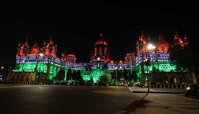 Azadi Ka Amrit Mahotsav: Wrapped in 'Tiranga', Mumbai's CSMT Railway station looks glorious - Check stunning pics