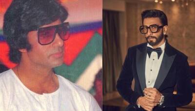Amitabh Bachchan flaunts uber-cool shades in throwback picture, Ranveer Singh reacts