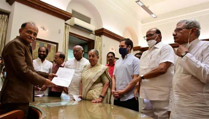 ‘Elections don't frighten me’: Opposition’s Vice Presidential candidate Margaret Alva after filing nomination papers