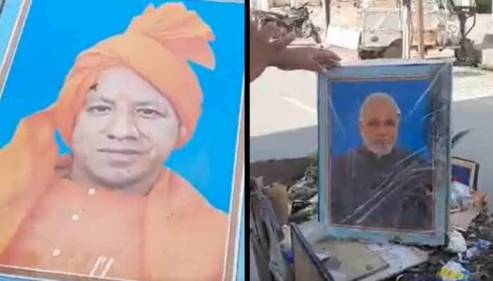UP worker, fired for carrying PM Modi-Yogi Adityanath&#039;s portraits in garbage cart, called back to work
