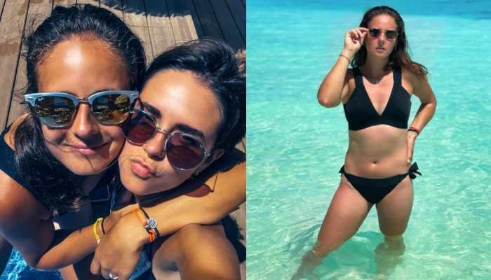 Russian tennis Daria Kasatkina with her partner and Olympic silver medalist figure skater Natalia Zabiiako. (Source: Instagram)