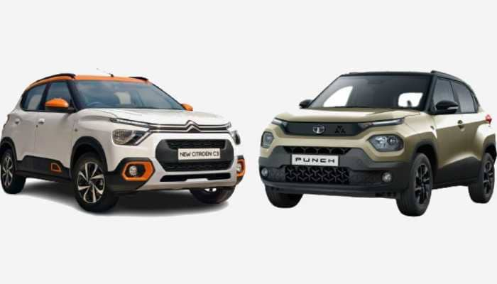 Citroen C3 vs Tata Punch small SUV spec comparison: Price, mileage, features, and more