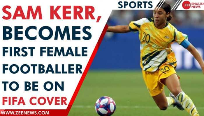 Sam Kerr becomes the first female football player to feature on FIFA global cover | Zee English News